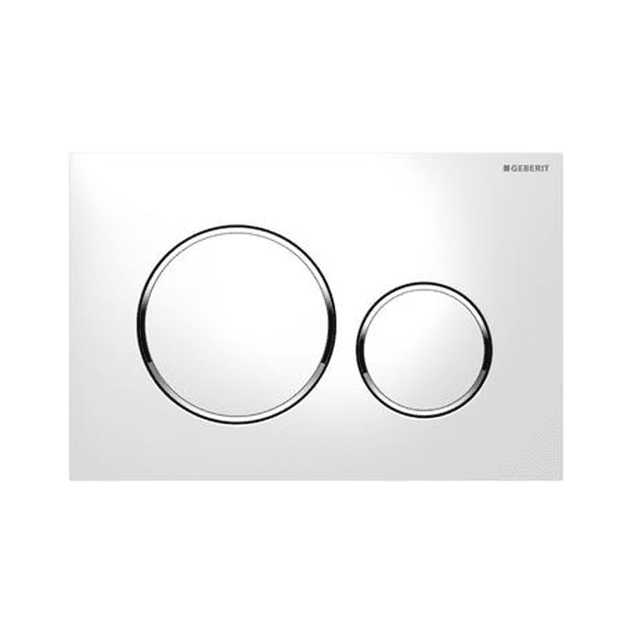 Nút xả thải bồn cầu màu trắng Sigma20 588.53.531